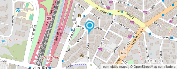 מפת הגעה אל רן דניאל