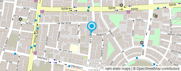 מפת הגעה אל מכון C.T דנט