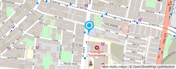 מפת הגעה אל קל-מד המרכז הרפואי לתזונה והרזייה