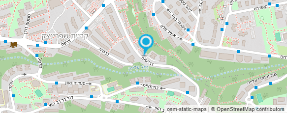 מפת הגעה אל שלומי ביצוע עבודות גבס