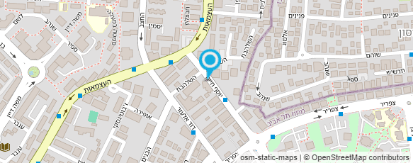 מפת הגעה אל מרכז המאפה והגבינות