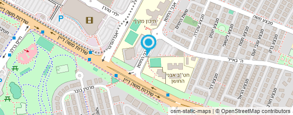 מפת הגעה אל המכללת ראשון לציון