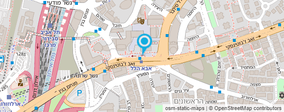 מפת הגעה אל החברה המרכזית למימוש זכויות בע"מ