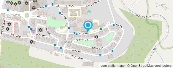 מפת הגעה אל אבישי רייכמן