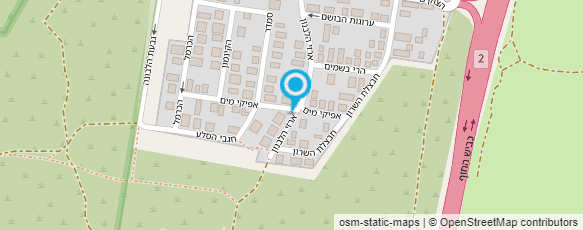 מפת הגעה אל הדר גלברט-אדריכלות אישית