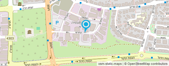 מפת הגעה אל ל.בלנק תעשיות עץ בע"מ