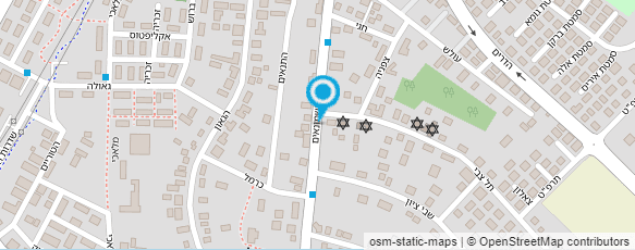 מפת הגעה אל אהרון אשר הובלות מרצפות