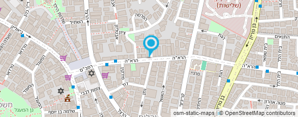 מפת הגעה אל עו"ד רות דיין- משרד עו"ד