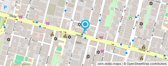 מפת הגעה אל מסעדת שייקה - שיפודים