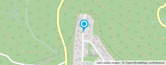 מפת הגעה אל הבקתה של אורה