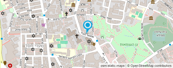 מפת הגעה אל עו"ד תמיר בלנק