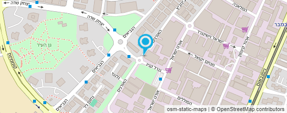 מפת הגעה אל שוק שליש חינם