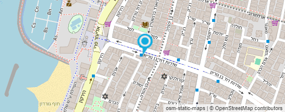 מפת הגעה אל ד"ר עדה בקר