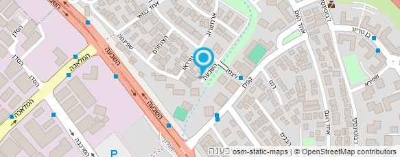 מפת הגעה אל איציק משטחים