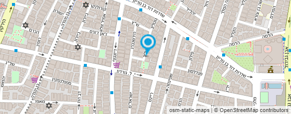 מפת הגעה אל DesignShop - דן מיכמן