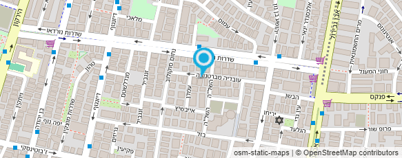 מפת הגעה אל עו"ד גולצקי עידו