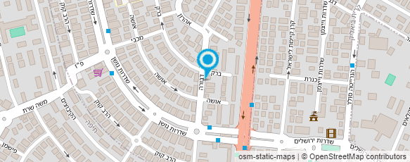 מפת הגעה אל מירו עיצוב שיער