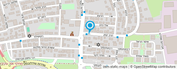 מפת הגעה אל מתן חן שירותי סיעוד