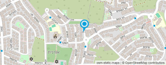 מפת הגעה אל ג'יפ תור