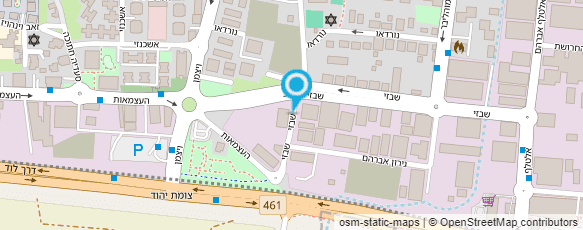 מפת הגעה אל נגריית א.י. בהנהלת יוסי