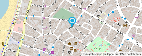 מפת הגעה אל יוני אסף