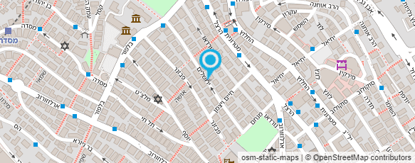 מפת הגעה אל מירה רפלקסולוגיה ועיסו לנשים בלבד