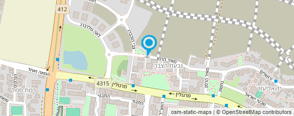 מפת הגעה אל גן נטע - גן ולדורף