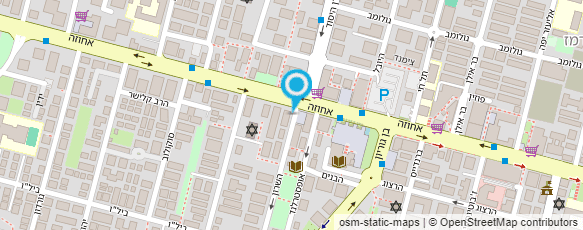 מפת הגעה אל ד"ר תומר יוסף