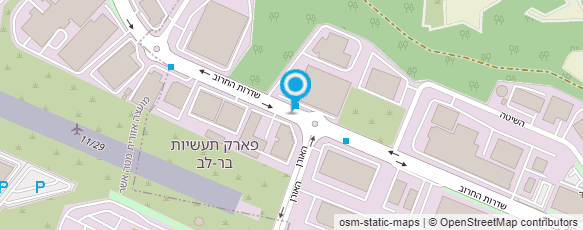 מפת הגעה אל הרשות לפיתוח הגליל