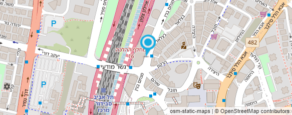 מפת הגעה אל עו"ד רוזמן ערן