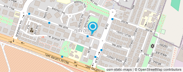 מפת הגעה אל מספרת תמיר נשים גברים