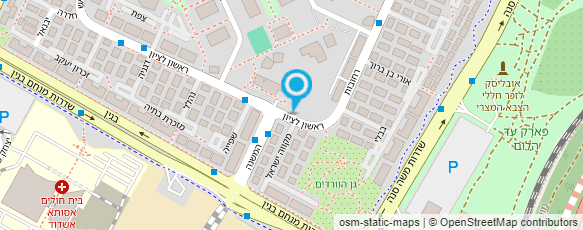 מפת הגעה אל מתנ"ס ט'