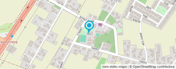 מפת הגעה אל חיק הטבע- בסתריה