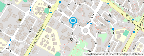 מפת הגעה אל גדי עיסויים