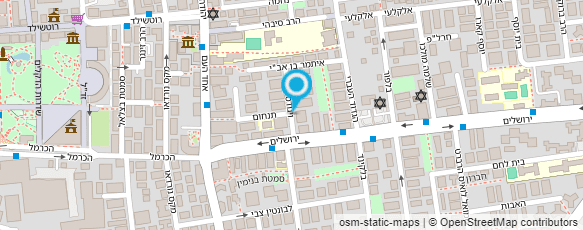 מפת הגעה אל ג'קי- טכנאי מחשבים