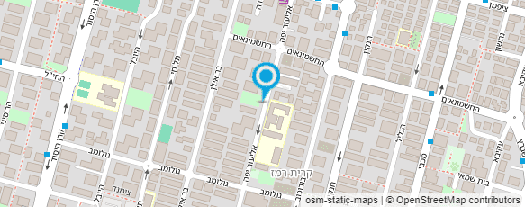 מפת הגעה אל חתם סוזנה מורה לתפירה