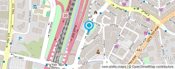 מפת הגעה אל שביט הדרכה