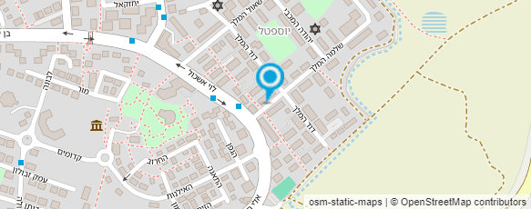 מפת הגעה אל י.ג. שירות למיזוג אויר