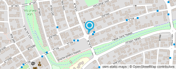 מפת הגעה אל עיתון מוקד - ראש העין