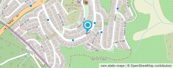 מפת הגעה אל מעון הר הדר