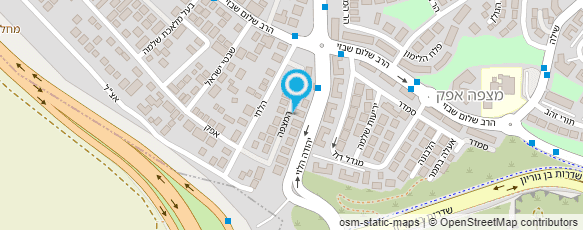 מפת הגעה אל סטודיו ראם