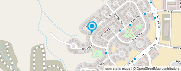 מפת הגעה אל בית במדבר