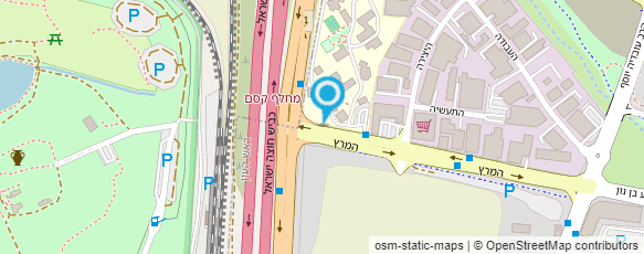 מפת הגעה אל ראש המים-מרכז הידרותרפיה