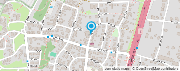 מפת הגעה אל אמית לבון חיים - ריברסינג