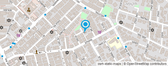 מפת הגעה אל אן.אר.ג'י   ניהול ואחזקת מיבנים