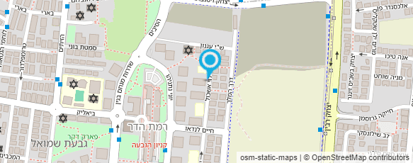 מפת הגעה אל יעל הייזלר מעצבת גרפית