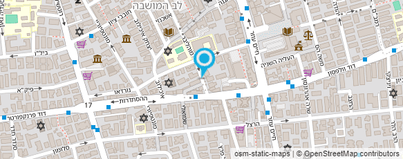 מפת הגעה אל אופק נכסים שיינר שגיא