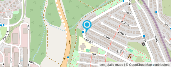 מפת הגעה אל בית ספר לפיד המ"ה