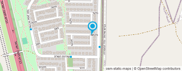 מפת הגעה אל כליל החורש מפת הגעה אל כליל החורש