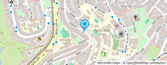 מפת הגעה אל הודיה כהן בונאר-פיתוח קול